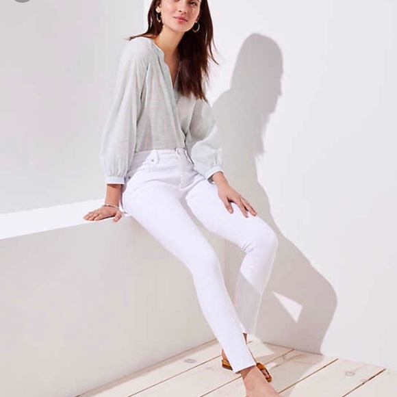 LOFT Denim - LOFT modern skinny crop jean